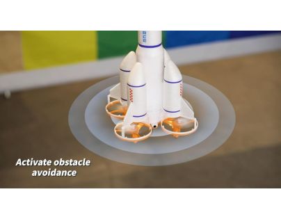 Made Dron Raketa na dálkové ovládání Space force