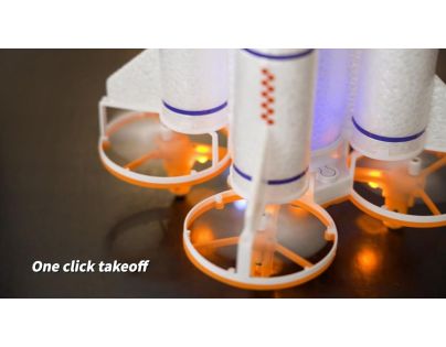 Made Dron Raketa na dálkové ovládání Space force