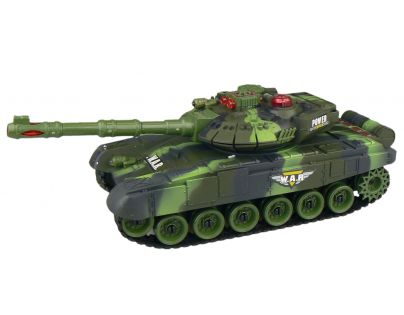 Made Tank na dálkové ovládání - zelený