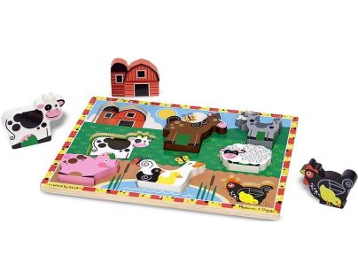 Melissa & Doug Vkládačka se zvířátky