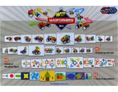 Magformers 28 in 1 Wow! Starter 16 ks