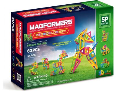 Magformers Neon Color Set 60ks