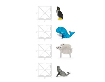 Magna-Tiles Arctic 25 dílků