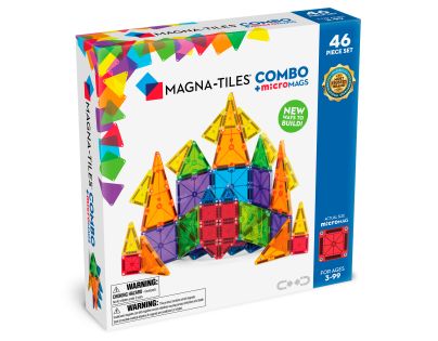 Magna-Tiles Combo 46 dílků - Poškozený obal