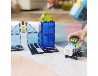 Magna-Tiles Police Patrol 20 dílků - Poškozený obal