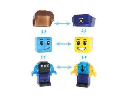 Magna-Tiles Police Station 35 dílků