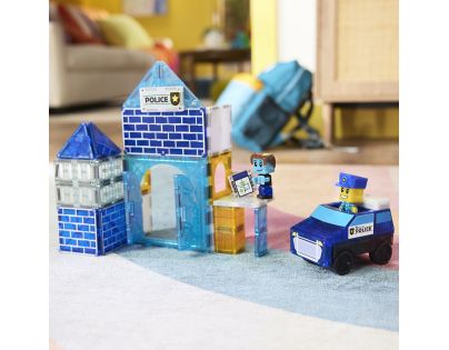Magna-Tiles Police Station 35 dílků