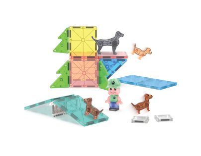 Magna-Tiles Puppy Park 27 dílků