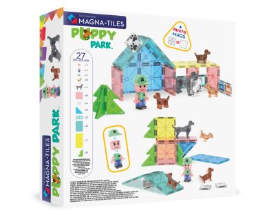 Magna-Tiles Puppy Park 27 dílků