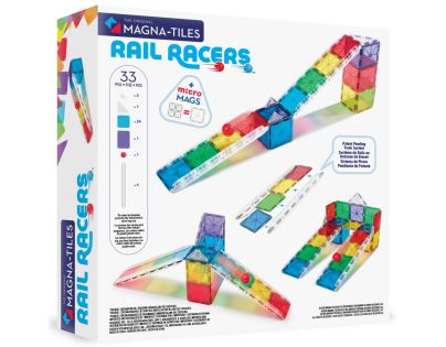 Magna-Tiles Rail Racers 33 dílků