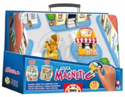 Magnetická skládačka Město