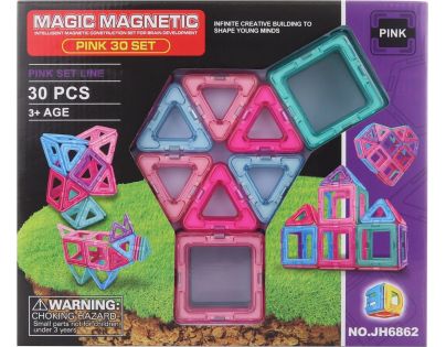 Magnetická stavebnice 30 dílků