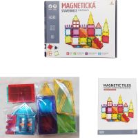 Magnetická stavebnice 42 ks Magnetic Tiles