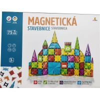 Magnetická stavebnice 75 ks Magnetic Tiles 3