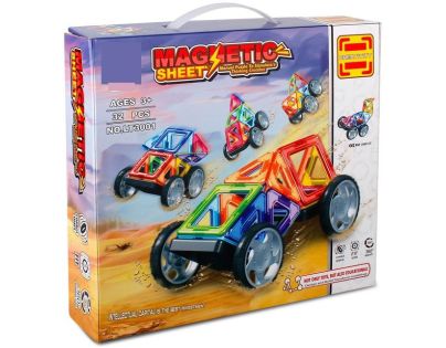 Magnetická stavebnice Magnetic Sheet 32 dílků