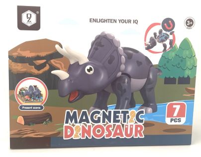 Magnetická stavebnice Triceratops