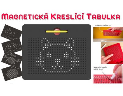 Magpad Magnetická kreslící tabule Big žlutá