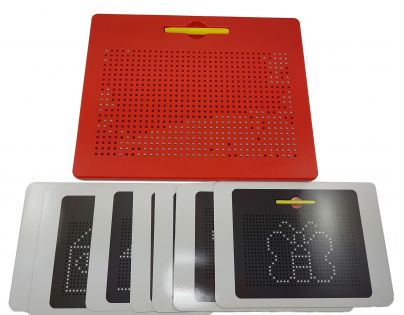 Magpad Magnetická kreslící tabule červená