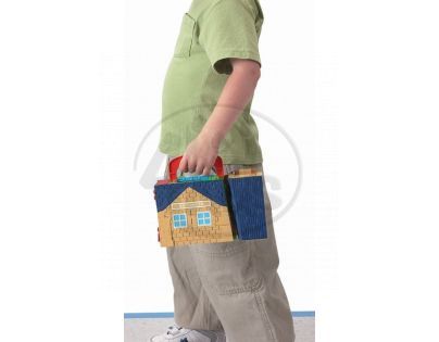 Fisher Price Mašinka Tomáš Take-n-Play hrací kufříková sada - Percy na poště