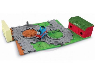 Fisher Price Mašinka Tomáš Take-n-Play hrací kufříková sada - Tomáš na farmě