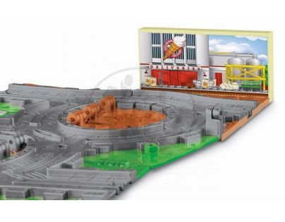 Fisher Price Mašinka Tomáš Take-n-Play hrací kufříková sada - Tomáš na farmě