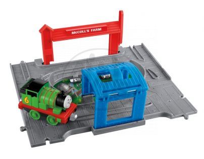 Fisher Price Mašinka Tomáš Take-n-Play Startovní hrací sada - Percy