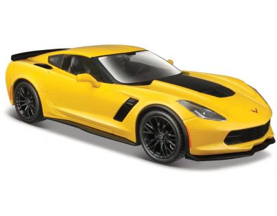 Maisto 2015 Corvette Z06 žlutá 1 : 24