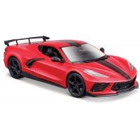 Maisto 2020 Chevrolet Corvette Stingray Coupe červená 1 : 24