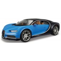 Maisto Assembly line Bugatti Chiron modrá 1 : 24
