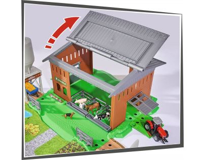 Majorette Creatix Velká farma s 5 vozidly
