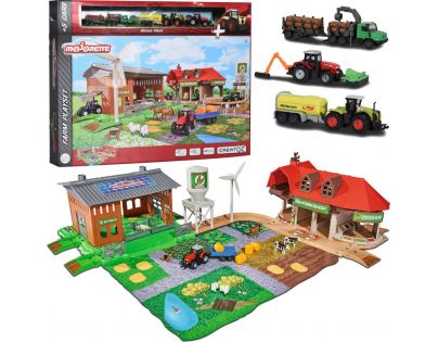 Majorette Creatix Velká farma s 5 vozidly