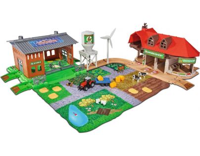 Majorette Creatix Velká farma s 5 vozidly