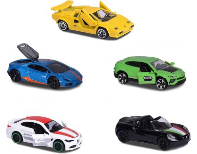 Majorette Dream Cars Italy 5 ks Dárková sada 1 : 64