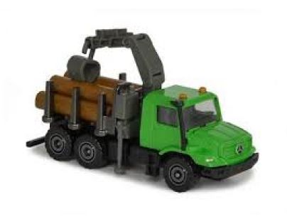 Majorette Farmářské vozidlo kovové Mercedes Benz Zetros 1 : 64