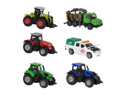 Majorette Farmářské vozidlo kovové Mercedes Benz Zetros 1 : 64