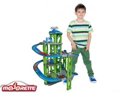 Majorette Garáž Car Park 5 podlaží a 1 autíčko