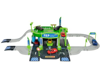 Majorette Garáž Creatix Petrol Station