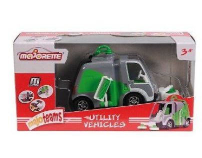 Majorette Majoteams komunální vozidla 11 cm Čistící vůz