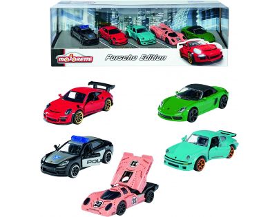 Majorette Porsche Dárková sada 5 ks 1 : 64