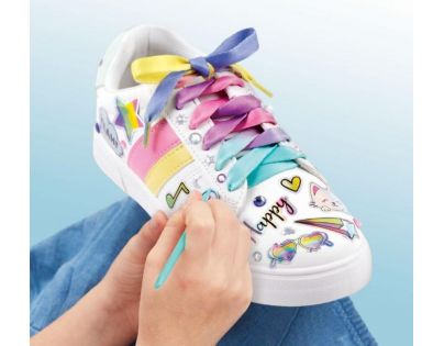 Make It Real Dekorativní samolepky na boty Rainbow Chic