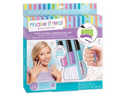 Make it Real Laky na nehty se zdobením
