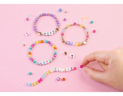 Make it Real Sada korálků abecedy Řekni Ano!