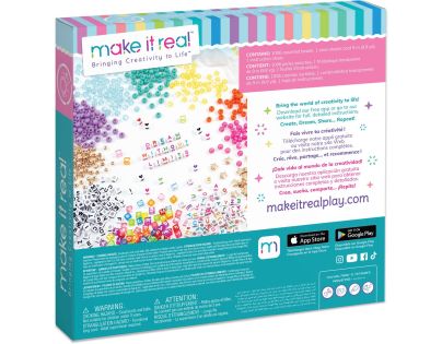 Make it Real Sada korálků abecedy Řekni Ano!