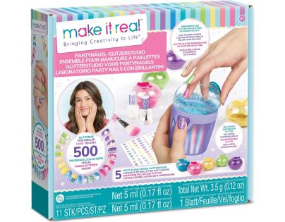 Make It Real Třpytivé párty nehty