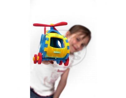 Puzzle 3D Vrtulník 23 dílků
