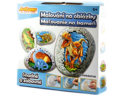 Creatoys Malování na kameny Dinosaurus kreativní sada