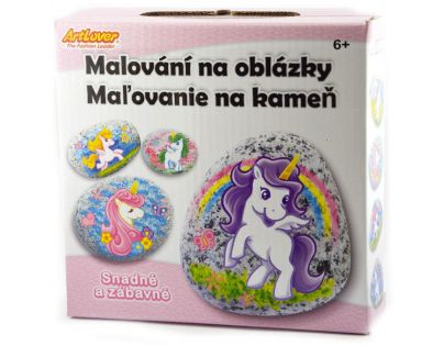 Creatoys Malování na kameny Jednorožci kreativní sada