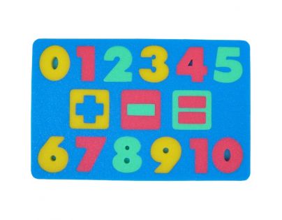 Malý Genius Pěnové puzzle Čísla