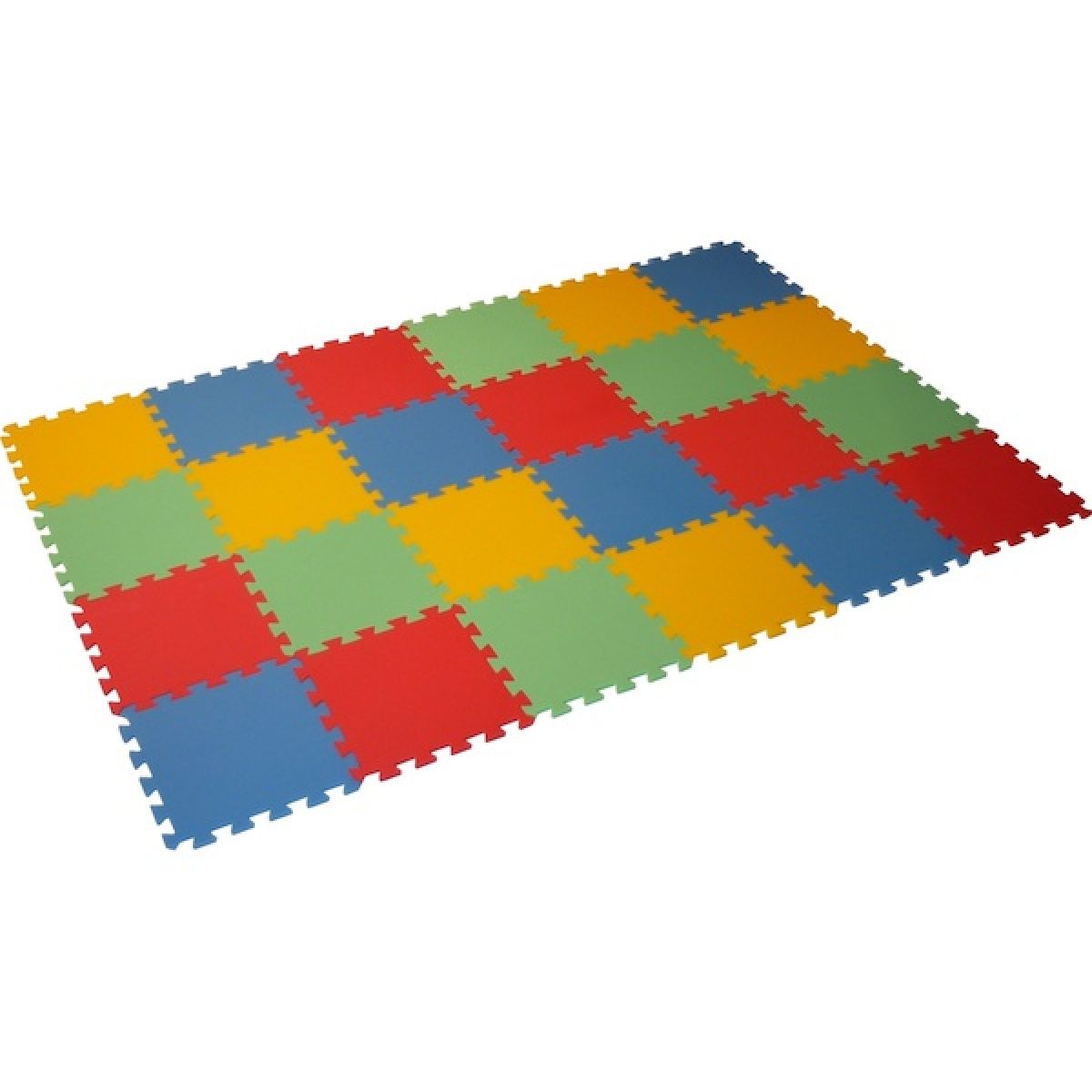 Malý Génius Pěnový koberec 8 mm Maxi 24 mix barev