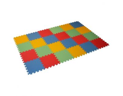Malý Génius Pěnový koberec 8 mm Maxi 24 mix barev